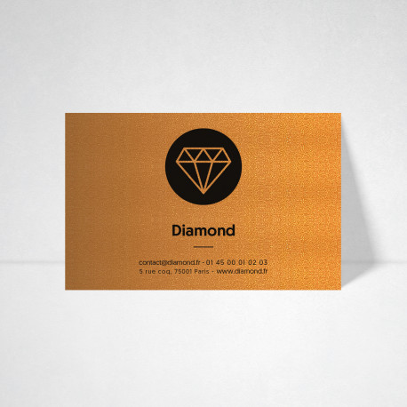 Cartes publicitaires Metallics Cartes publicitaires Metallics