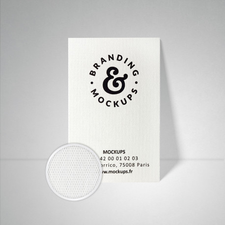 Carte de visite Design extra blanc Carte de visite Design extra blanc