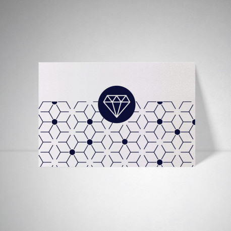 Carte postale Metallics perle akoya Carte postale Metallics perle akoya