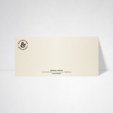 Carte de correspondance Tradition ivoire Carte de correspondance Tradition ivoire