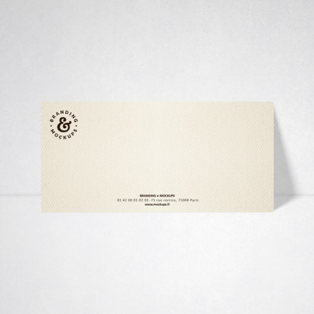 Carte de correspondance Design ivoire Carte de correspondance Design ivoire