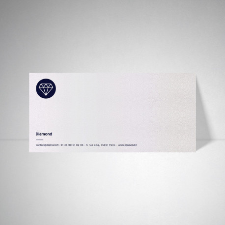 Carte de correspondance Metallics perle akoya Carte de correspondance Metallics perle akoya