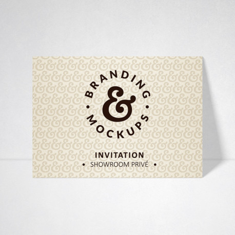 Carte d'invitation Design ivoire Carte d'invitation Design ivoire