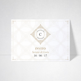 Carte d'invitation Conqueror wove