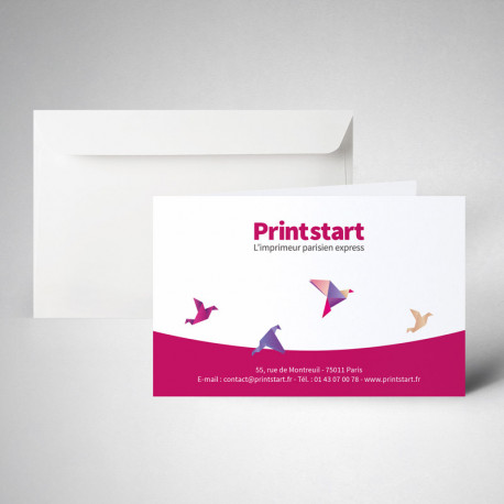 Pack carte publicitaire double standard Pack carte publicitaire double standard