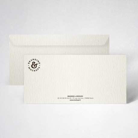 Pack carte de correspondance texturée blanc naturel Pack carte de correspondance texturée blanc naturel