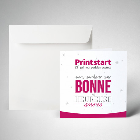 Pack carte de voeux double standard Pack carte de voeux double standard