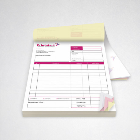 Carnets autocopiants A4 Carnets autocopiants A4