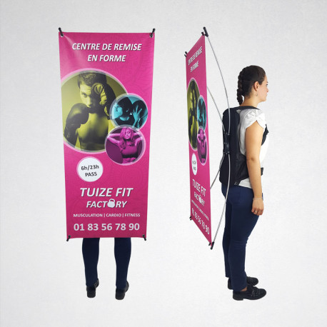 Sac à dos publicitaire X banner Sac à dos publicitaire X banner