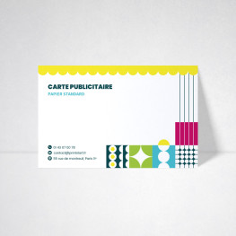 Carte publicitaire 350g