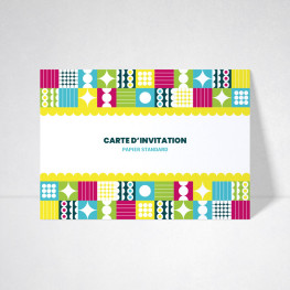 Carte d'invitation 350g