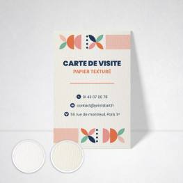 Carte de visite Rives texturé