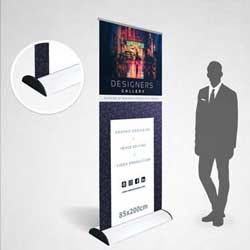 Roll-up blanc